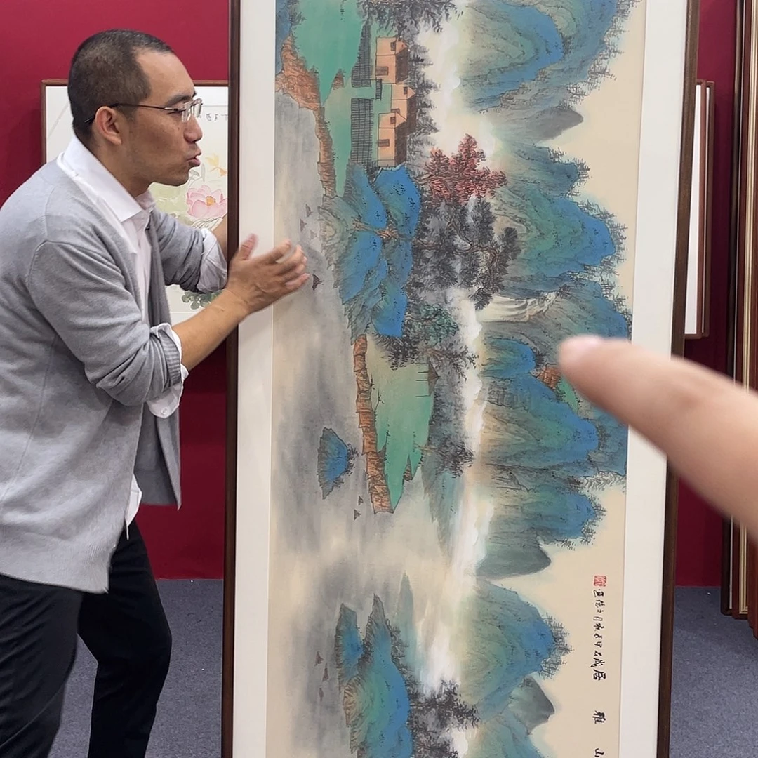 绘画一**前带框绘画作品