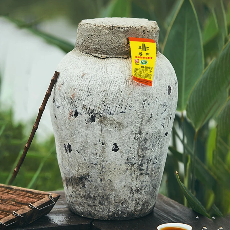 塔牌冬酿加饭酒23kg大坛装原酒手工老酒半干型糯米花雕酒绍兴黄酒