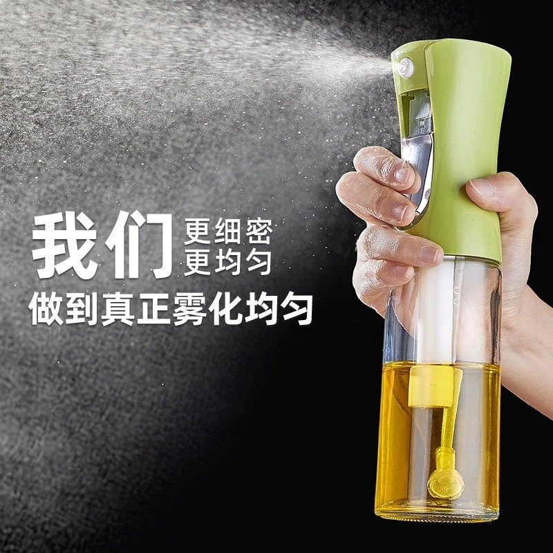 喷油壶玻璃家用厨房空气炸锅喷油瓶喷雾化雾状食用油加厚喷壶油罐