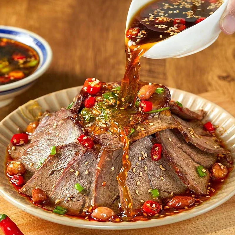 【到手1斤8两】酱卤牛肉五香代餐熟食草原真空包装开袋即食下酒健康