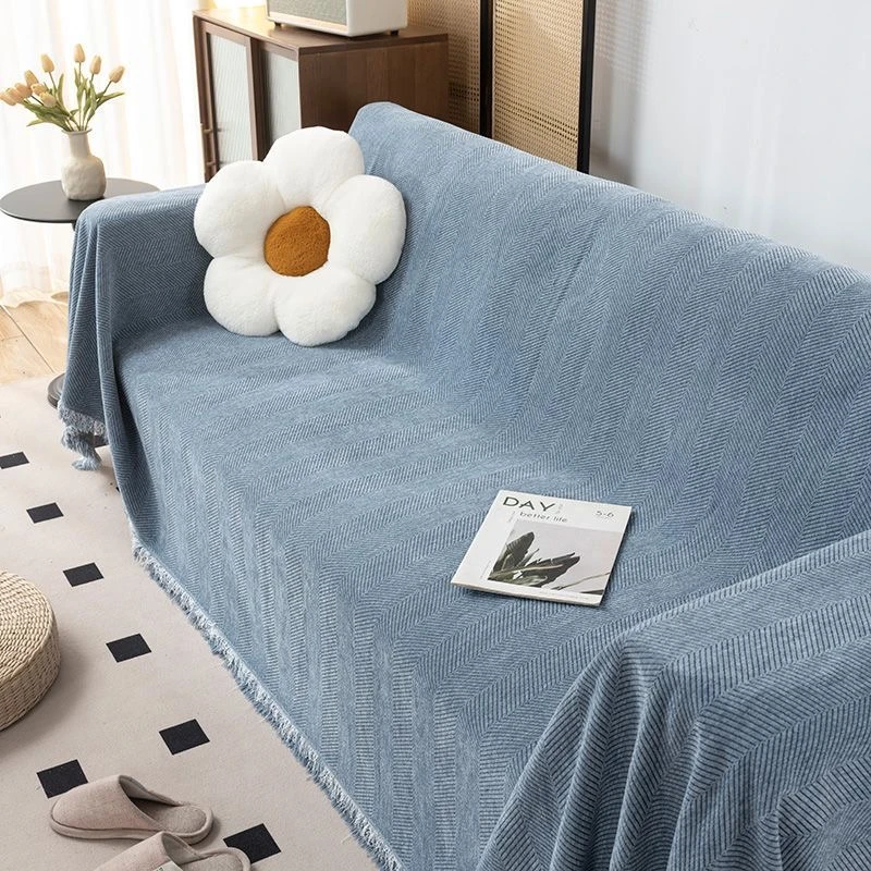 网红沙发垫简约沙发套盖布全盖沙发布防滑纯色单人防猫沙发毯盖巾