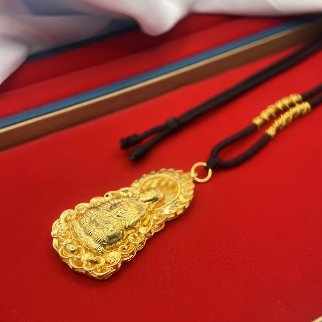 吊坠足银 千璐吊坠足银 P2422火焰观音吊坠欧若风