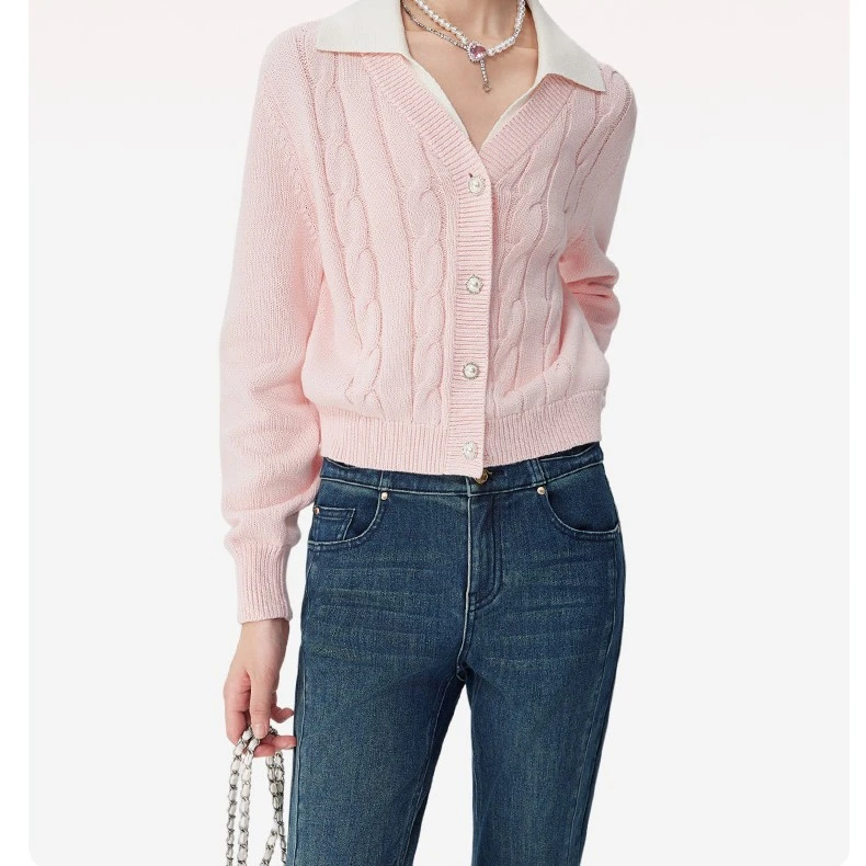 【I51-100】新款毛衣 百搭设计师