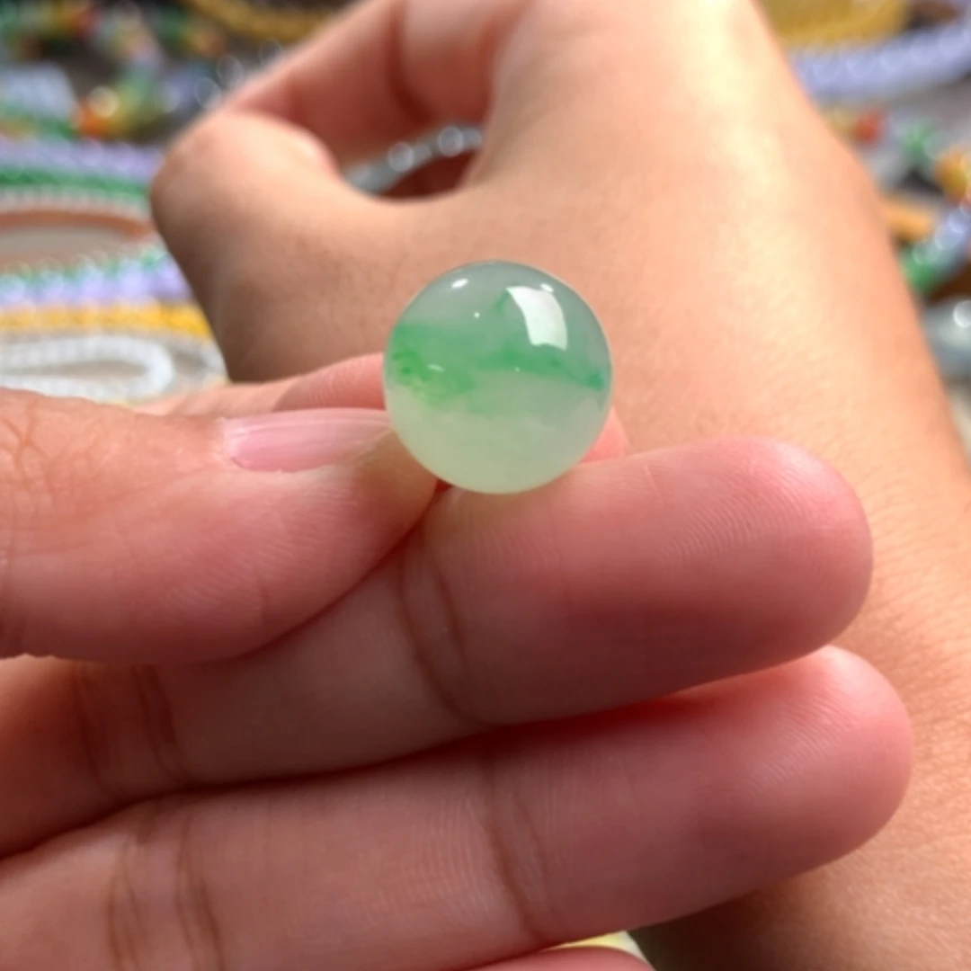 【闪购商品】翡翠手链未镶嵌卡13.5