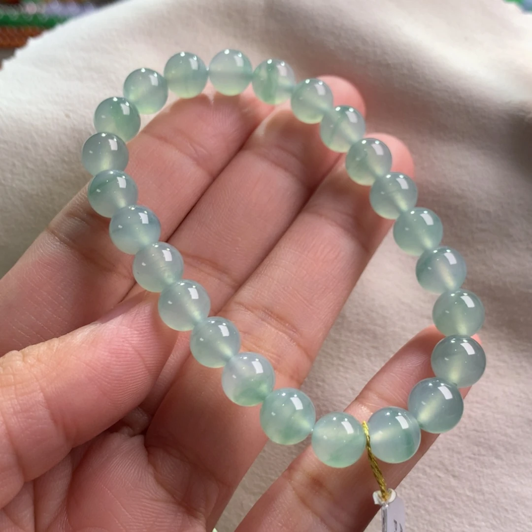 【闪购商品】翡翠手链未镶嵌卡7.5