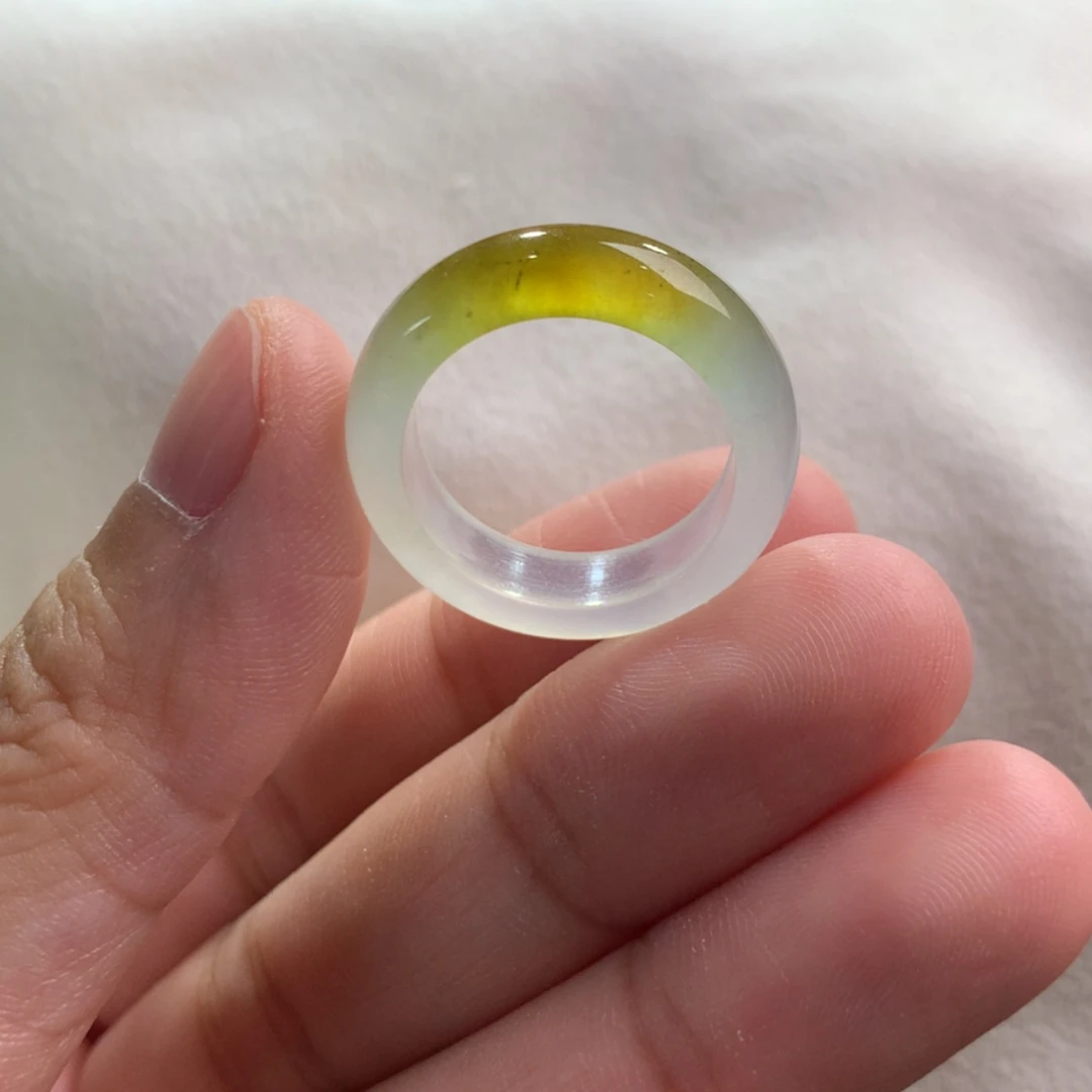 【闪购商品】翡翠手链未镶嵌14.5圈口