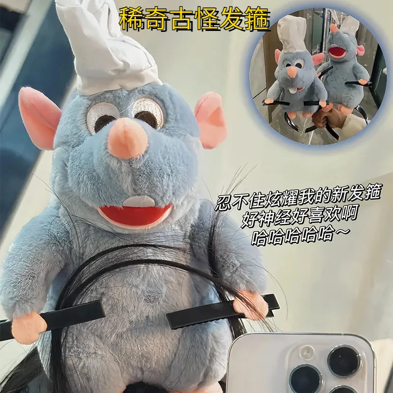 缺牙巴棉花娃娃发箍女个性韩版搞怪刘海发卡捆高颅顶发饰发箍洗脸