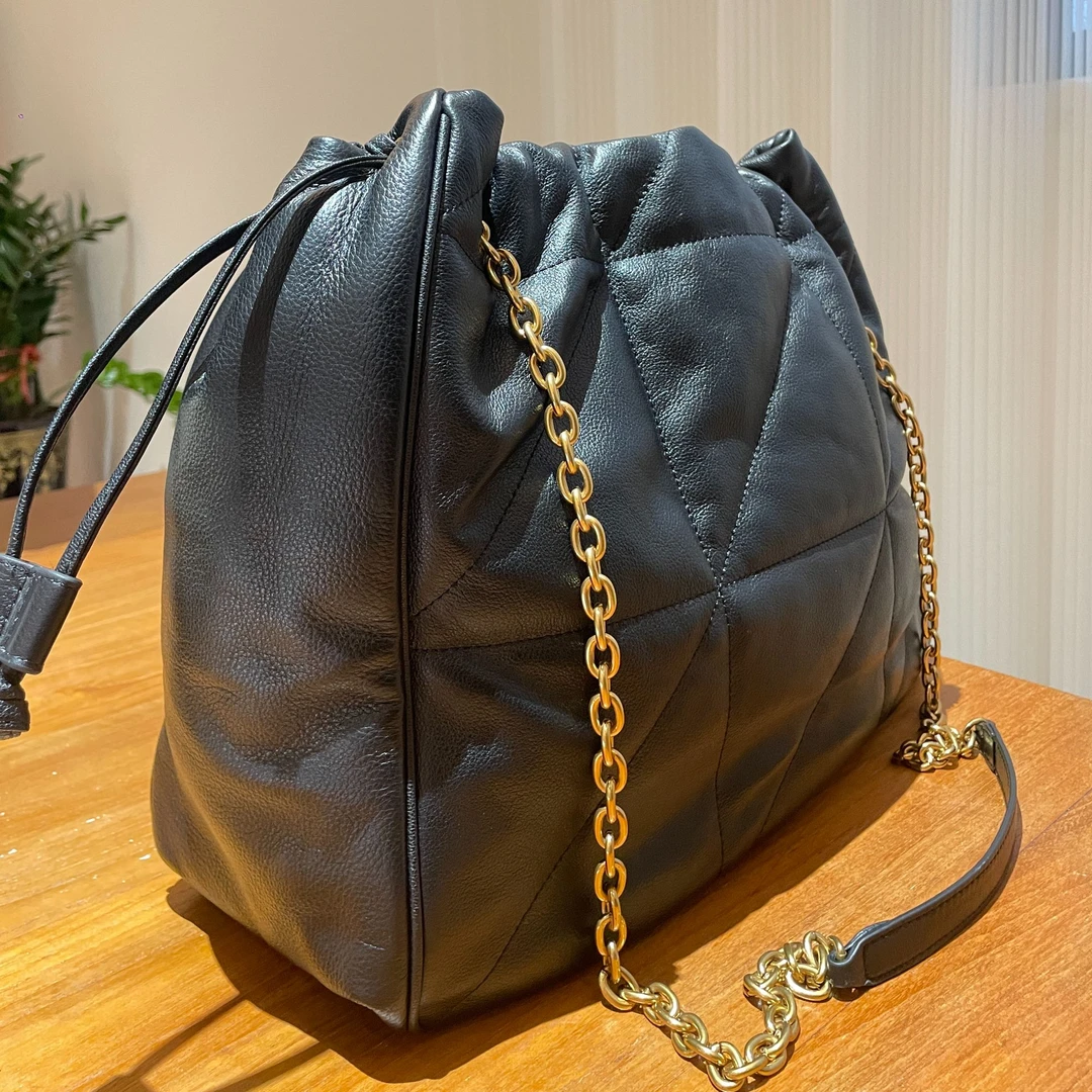 HIRMRIS手工真皮包YD38 大横福阳黑