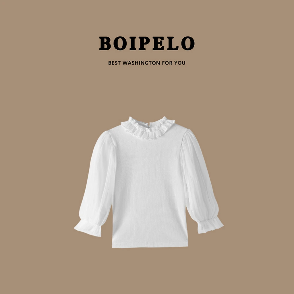 【万能搭】抗菌抗起球女童春秋冬气质款公主裙洛丽塔百搭款内搭T恤