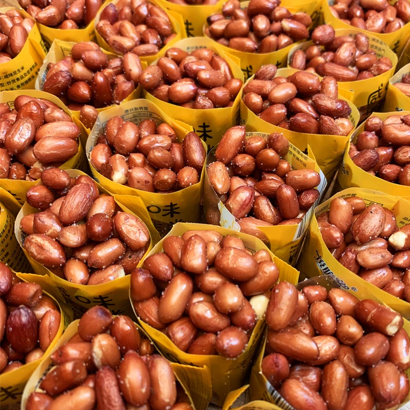 油炸花生米咸味花生山东优质花生小包装喝酒零食