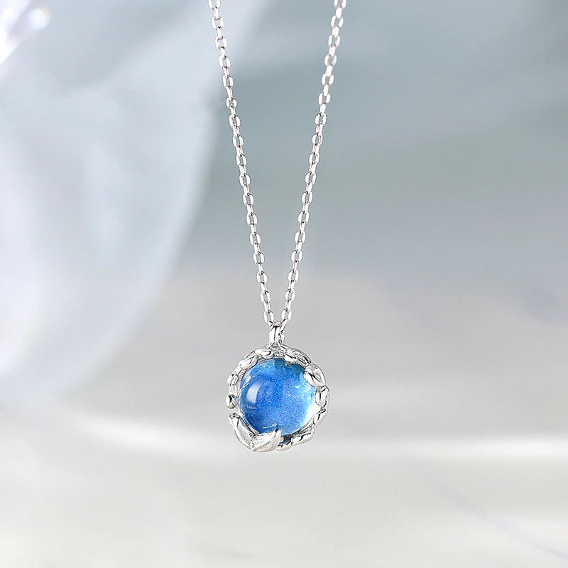 坠链均925银 520礼物 人鱼与海项链鱼尾项链女款高级感设计感简约