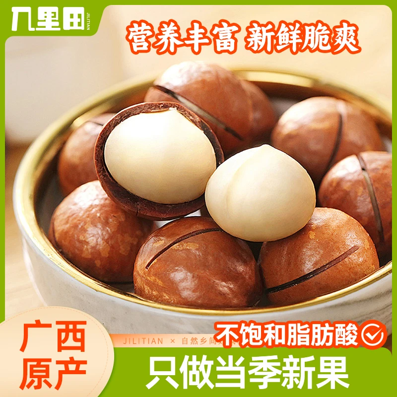 正宗原味营养新货夏威夷坚果仁美味果干炒货助农批发350g/干果tz