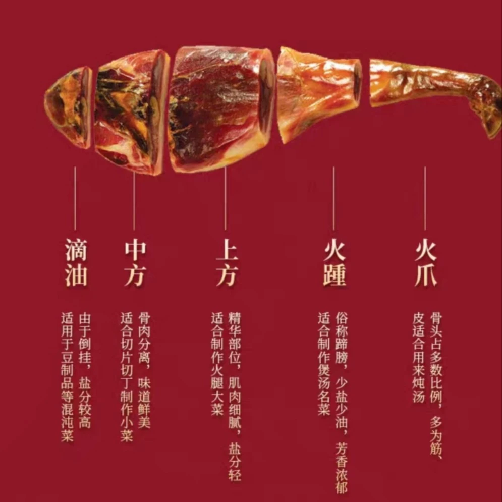 宇园居直播间整支火腿