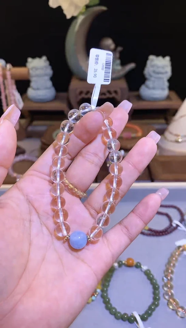 【闪购商品】水晶手链未镶嵌白水晶