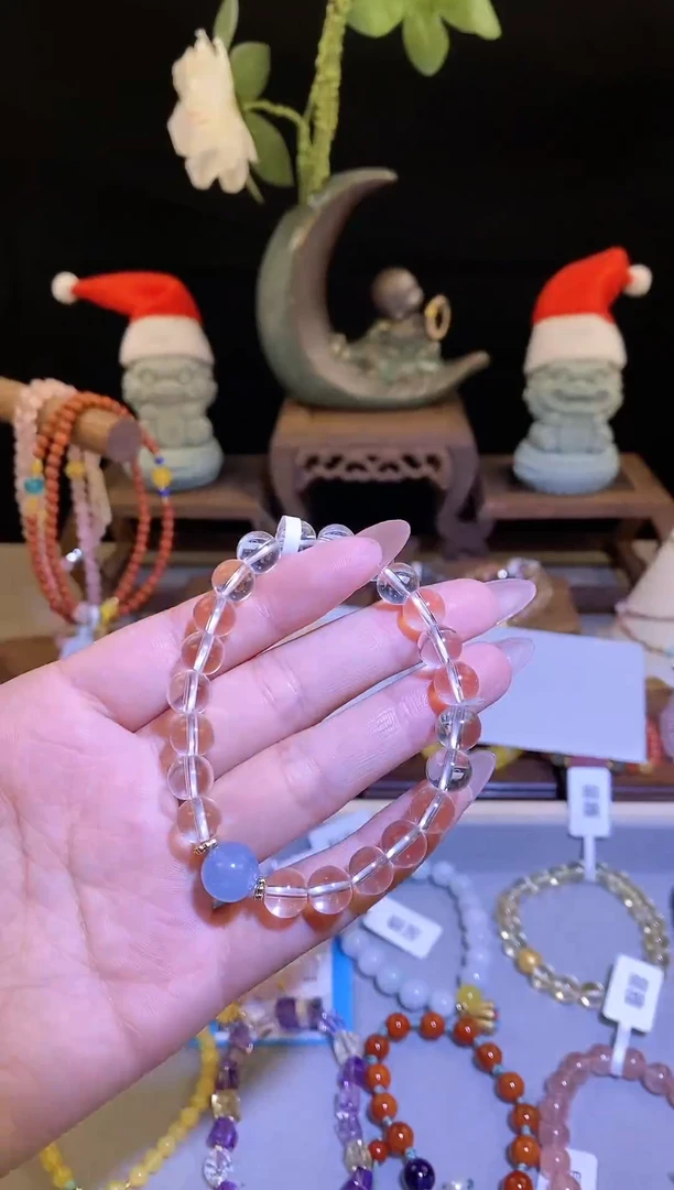 【闪购商品】水晶手链未镶嵌白水晶