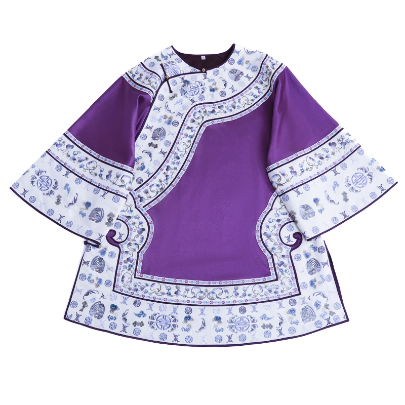 「福宝」乐锦坊复古中国风手工原创设计感百搭重工满绣女装汉服上衣