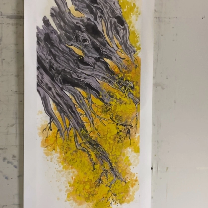 【闪购商品】绘画关*羽国画作品