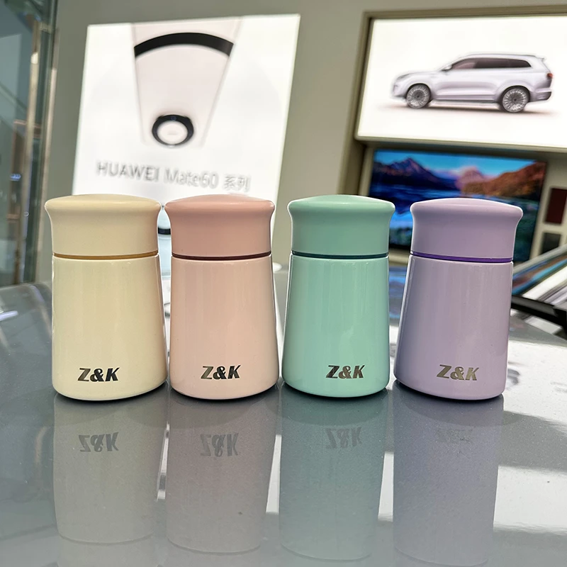 香港潮牌ZK银耳焖烧杯便携口袋迷你高颜值保温小巧水杯