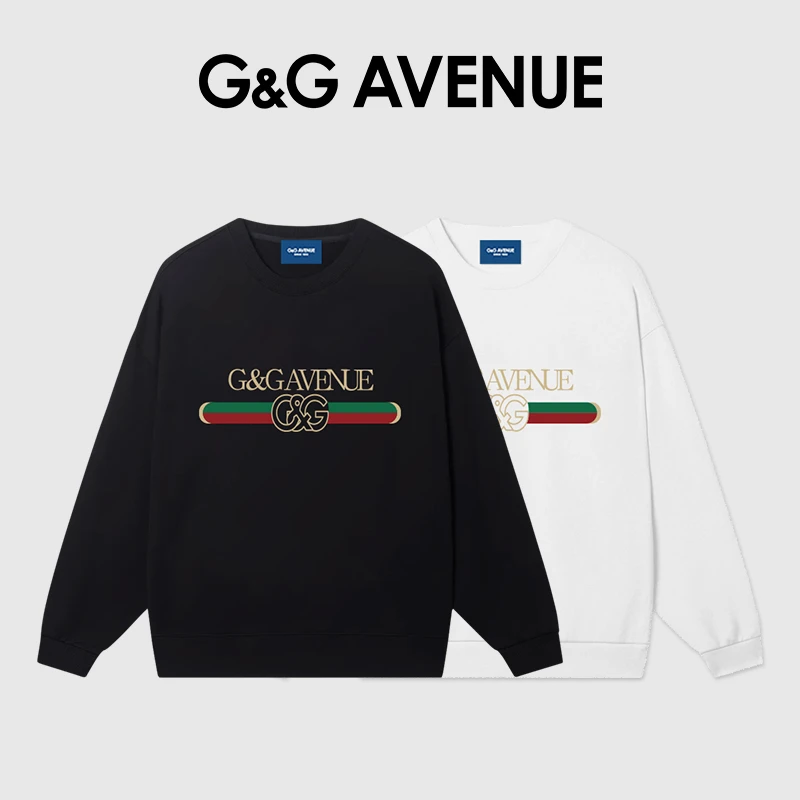 法国G&G AVENUE轻奢潮牌长袖卫衣男女同款-GW2323018