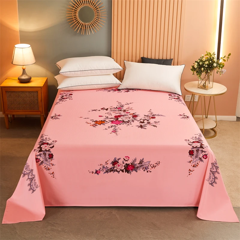 正宗老上海国民纯棉老粗布床单单件斜纹老式怀旧单人加厚全棉被单