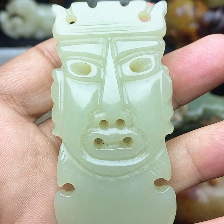 【闪购商品】和田玉吊坠(不含链)未镶嵌时*