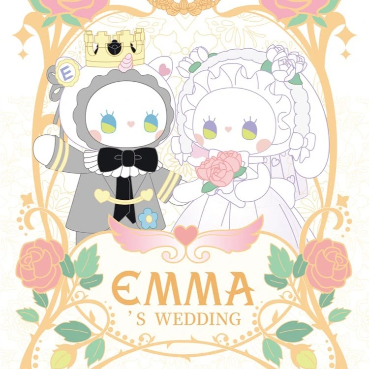Emma秘境森林婚礼盲盒潮玩桌面摆件手办