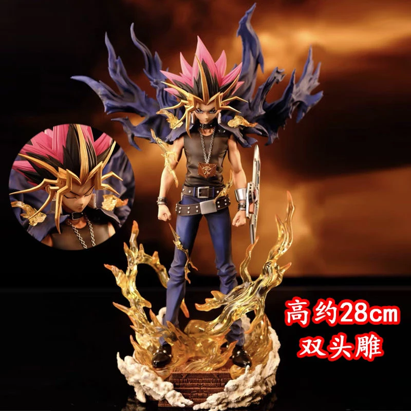 「优质版」黑暗游戏王余震手办动漫模型次元的黑暗摆件模型雕像礼物