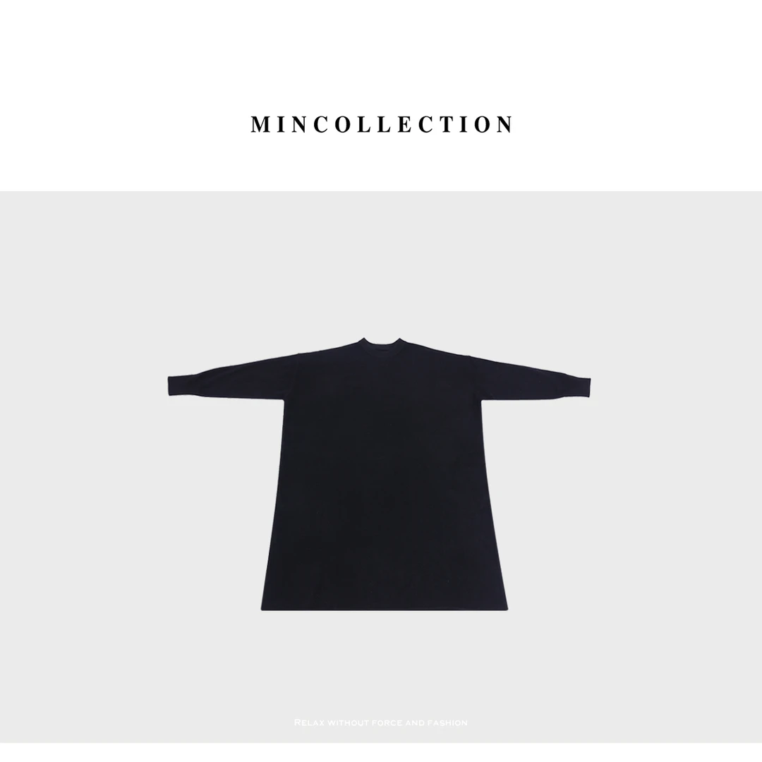 DE Mincollection羊毛针织裙/100支全羊毛显瘦针织连衣裙403S248