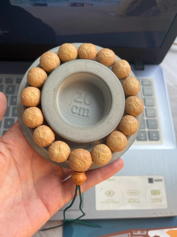 15.5mm麒麟手串，尼泊尔籽