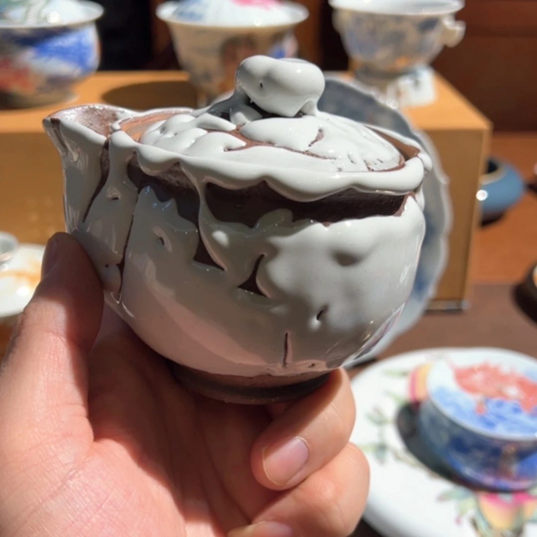 【闪购商品】瓷壶颜色釉