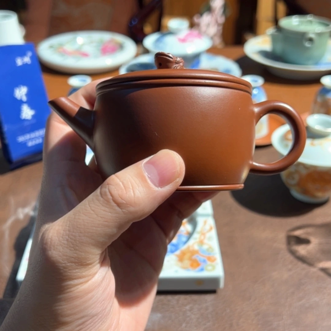 【闪购商品】紫砂茶壶金蟾
