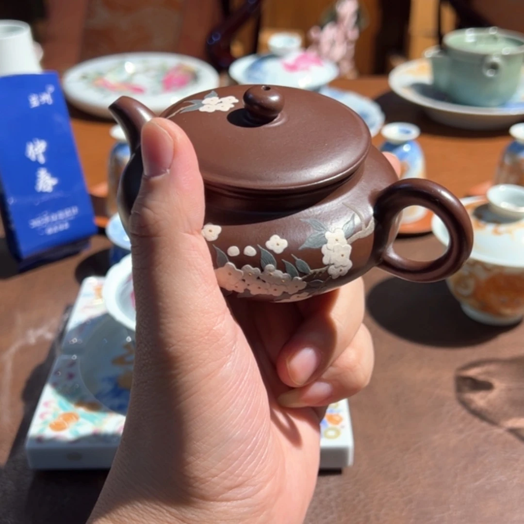 【闪购商品】紫砂茶壶花紫砂壶