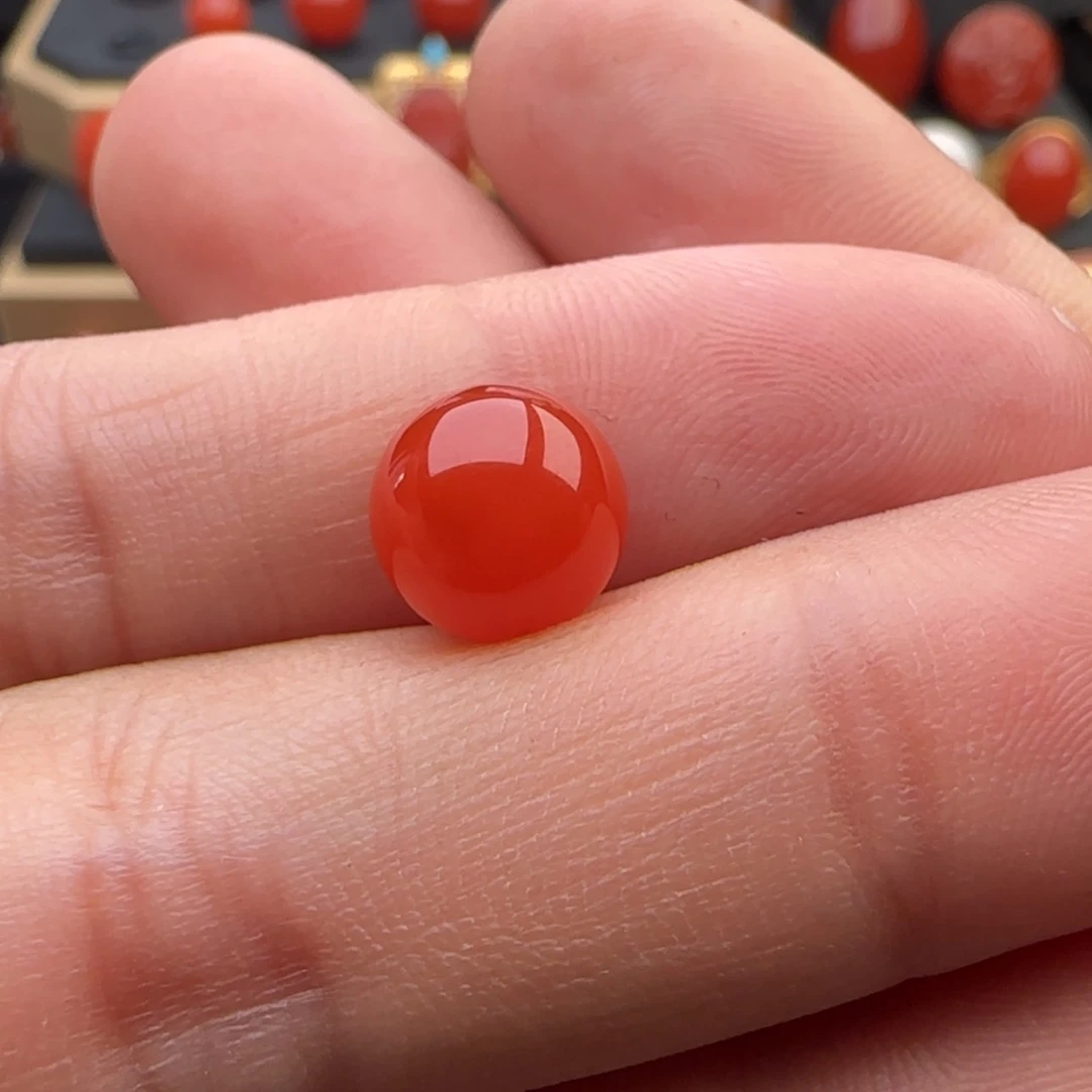【闪购商品】南红玛瑙圆珠8.8未镶嵌?**、