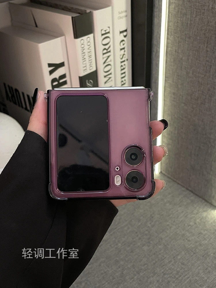 ins透明硅胶软适用oppofindnflip手机壳新款折叠屏N2Flip防摔高级