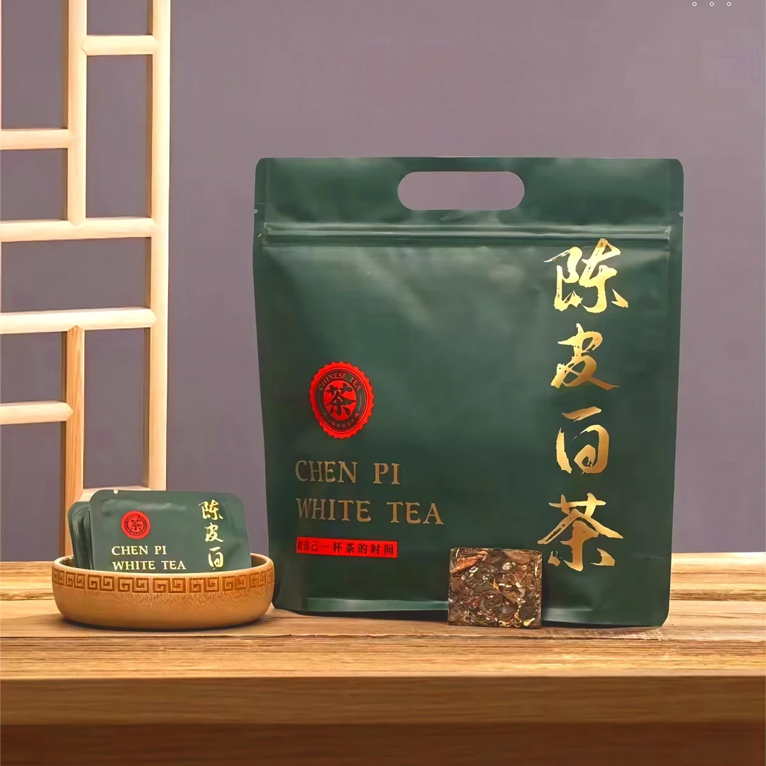 【散装】陈皮白茶福鼎白茶老白茶贡眉新会原料陈皮茶叶饼干茶紧压茶