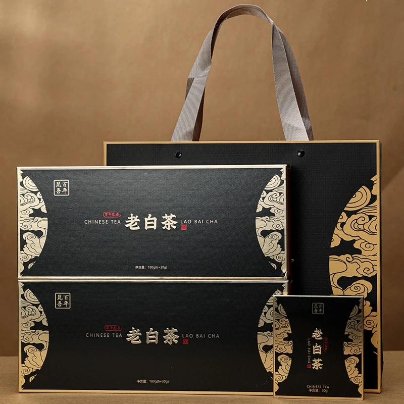 福鼎白茶2016年老白茶老寿眉贡眉小方片春季枣香饼干茶精美礼盒装