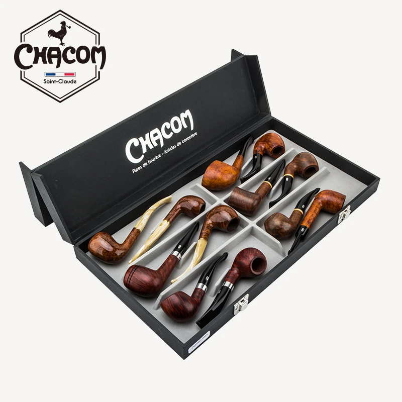 CHACOM 法国CC 进口石楠木手工斗 Coffret-12 礼盒装系列
