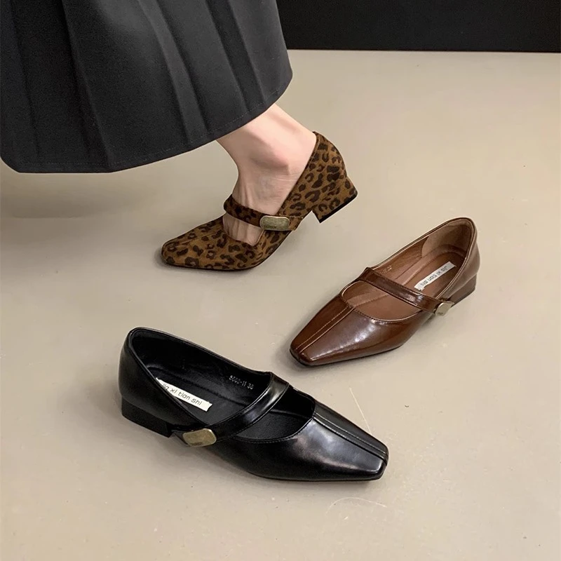 2024年主推韩版气质百搭时尚爆款秋季新款日常女鞋单鞋