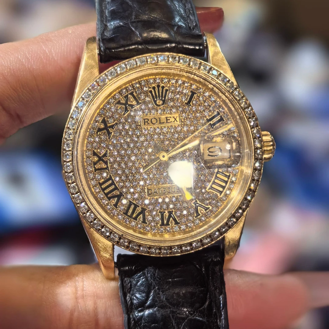 99新 Rolex/劳力士 15038黄金34mm自动机械腕表后钻/WHP030981