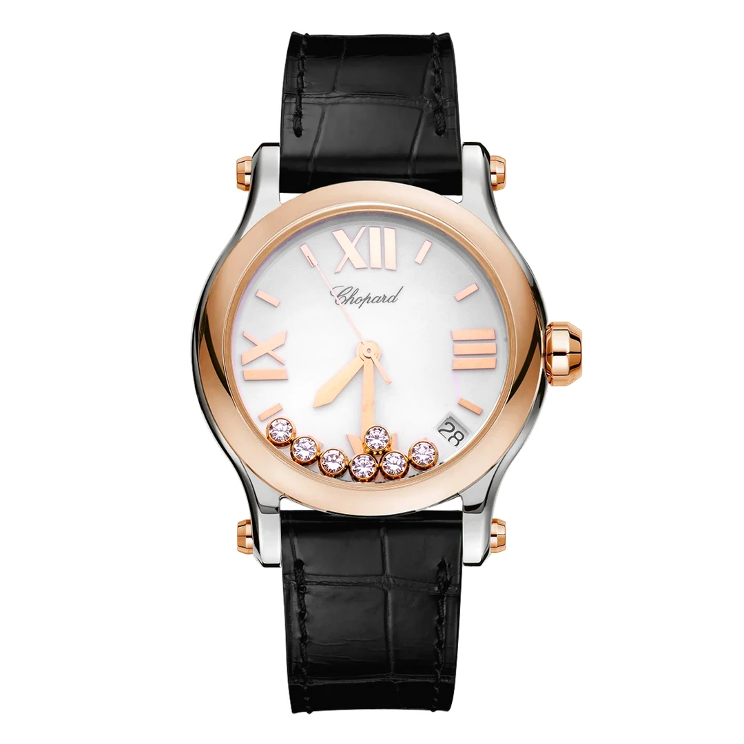 99新 Chopard/萧邦 HAPPYDIAMONDS系列278492-9001腕表/WHT024306