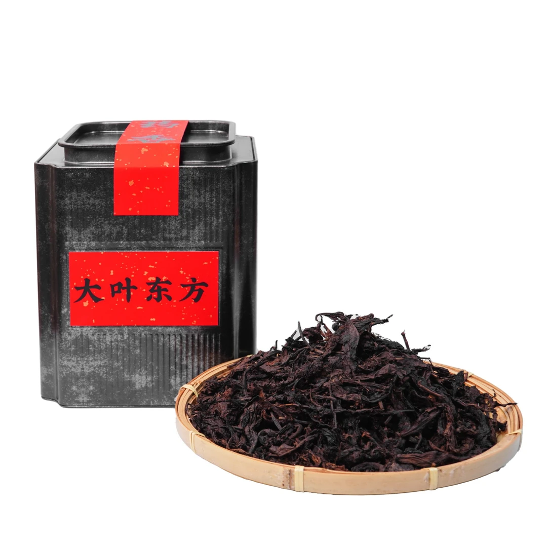 【会长光头李】十九年原料2005年大叶东方熟茶散茶醇香（带茶样）