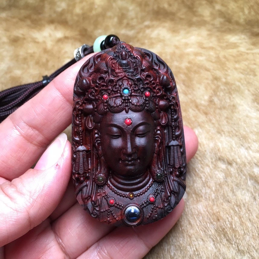 海南黄花梨观音度母