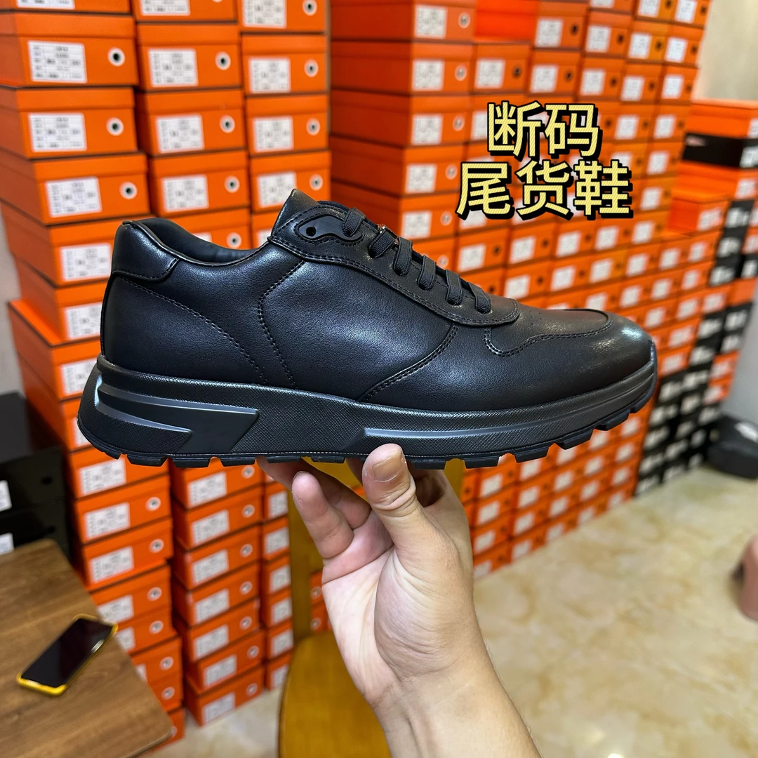 （52050）尾货男士时尚百搭黑色男鞋