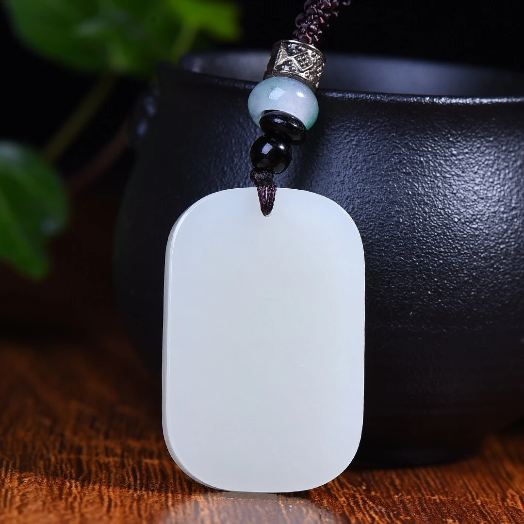 和田玉平安牌时尚百搭