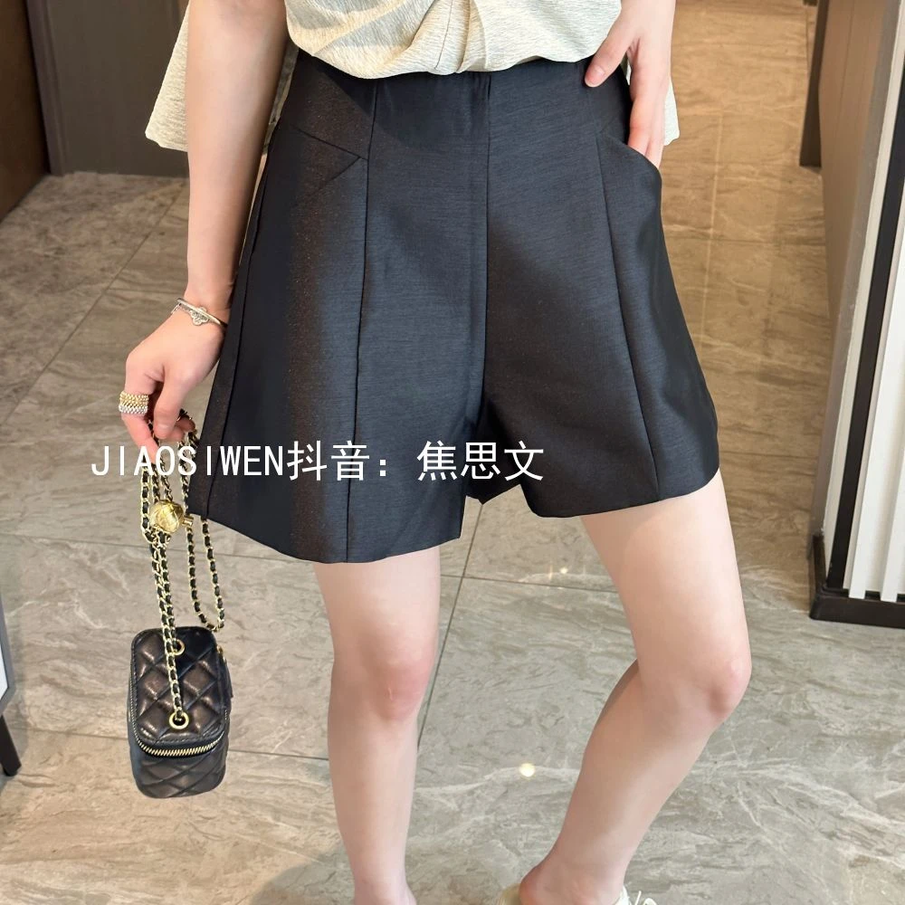 福利品  时尚休闲洋气百搭高腰五分短裤JQ3390