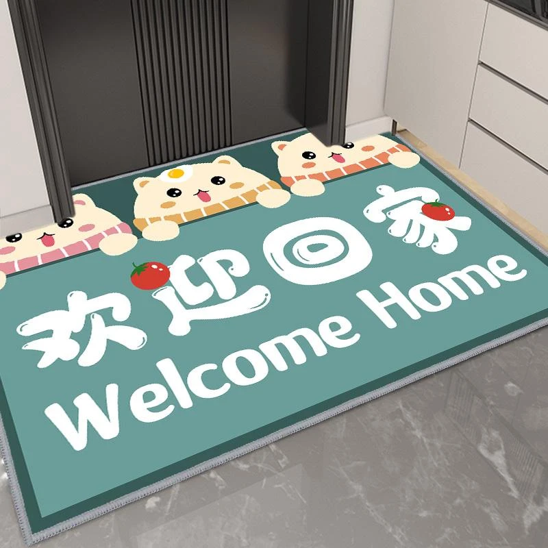 入户门脚垫轻奢地垫地垫耐脏地毯大门口脚垫家用防水客厅地毯垫