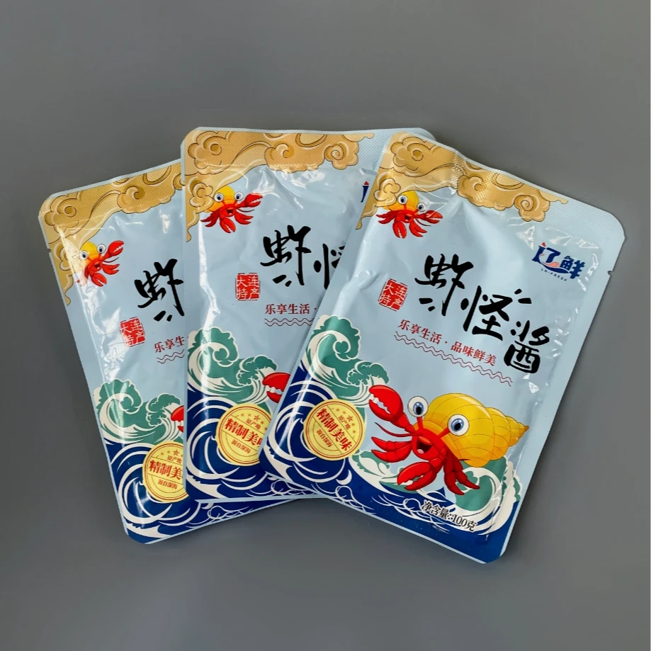 辽鲜大连特产虾怪酱开袋即食鲜虾酱炖豆腐海鲜酱100g美味味道