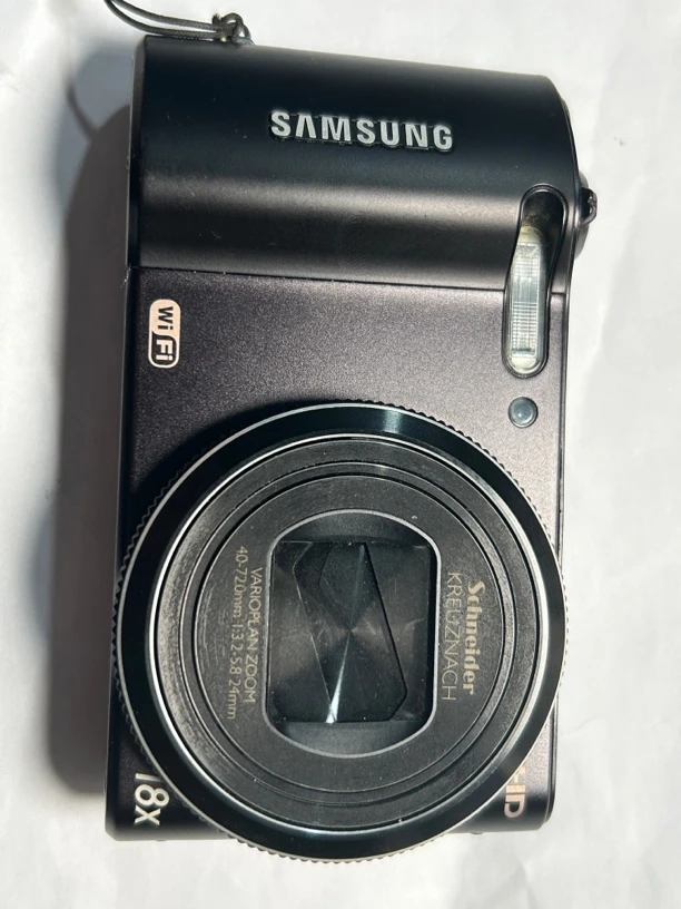 9新 Samsung/三星 wb150f 黑色内存卡不弹出可以用，售出No退No换