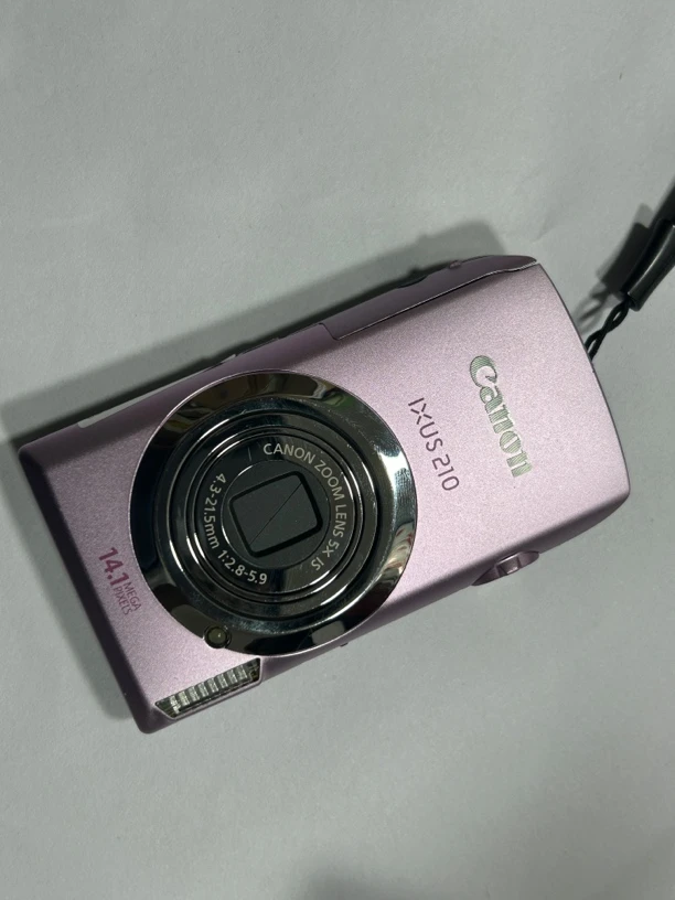 99新 Canon/佳能 ixus210香芋紫1410万像素5倍变焦ccd数码相机