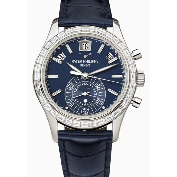 99新 Patek Philippe/百达翡丽 老佛爷/百达翡丽5960后升级镶钻